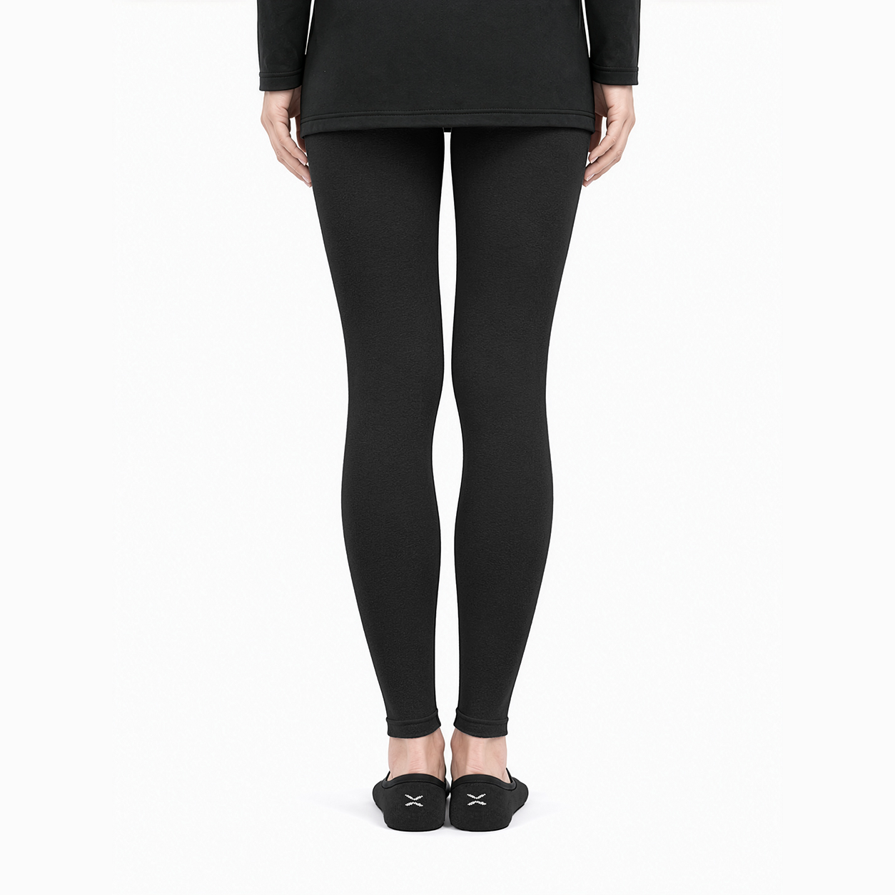 Women's Invisible Grip Socks - Black