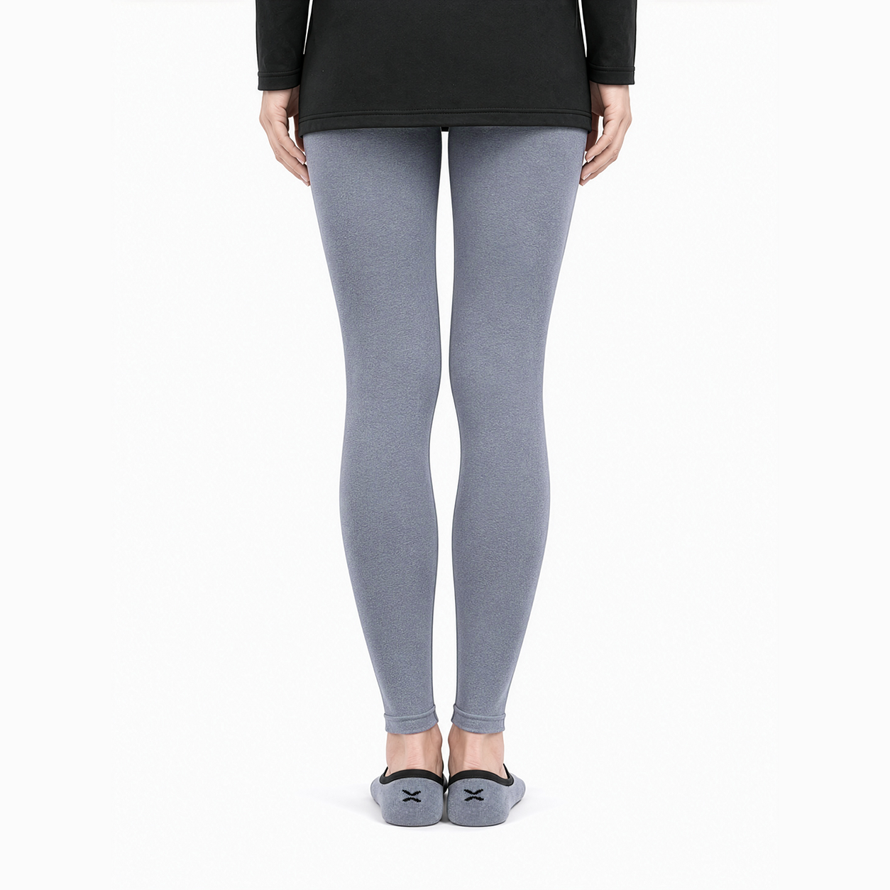 Women's Invisible Grip Socks - Blue