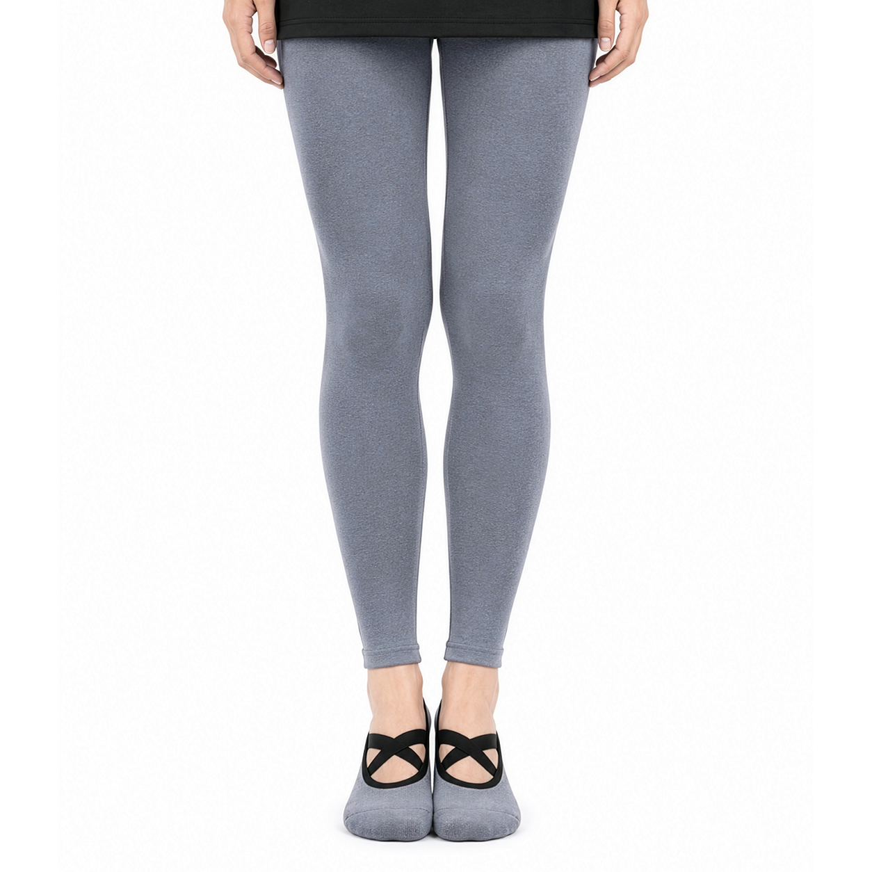 Women's Invisible Grip Socks - Blue