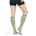 Women's Over-the-Calf Grip Socks - Green