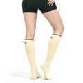 Women's Over-the-Calf Grip Socks - Yellow